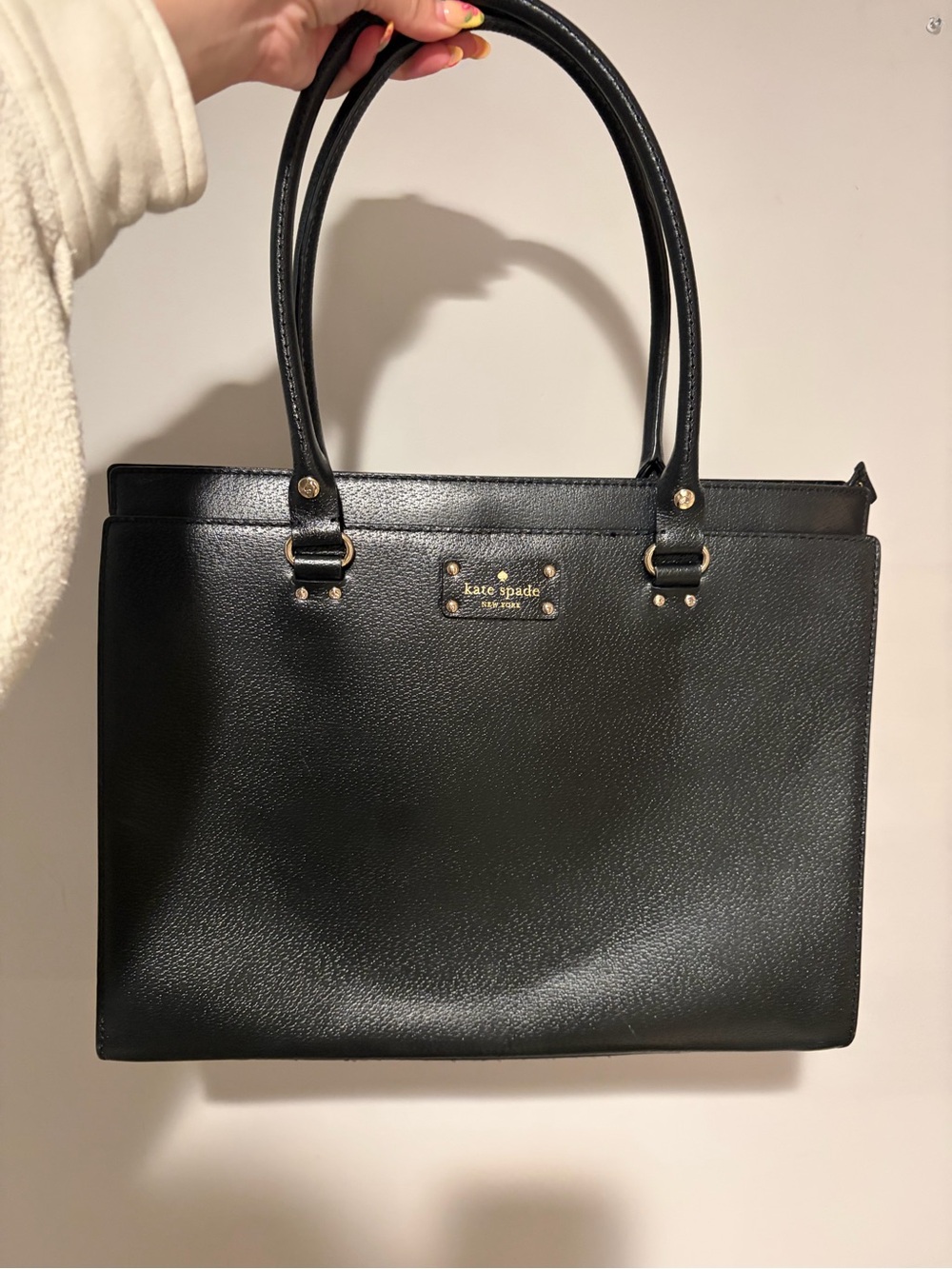 Kate Spade Black Leather Purse